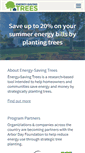 Mobile Screenshot of energysavingtrees.arborday.org